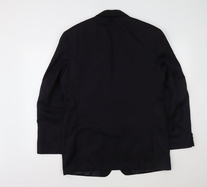 Mens UK Size 40 Marks and Spencer Regular Blue Suit Jacket