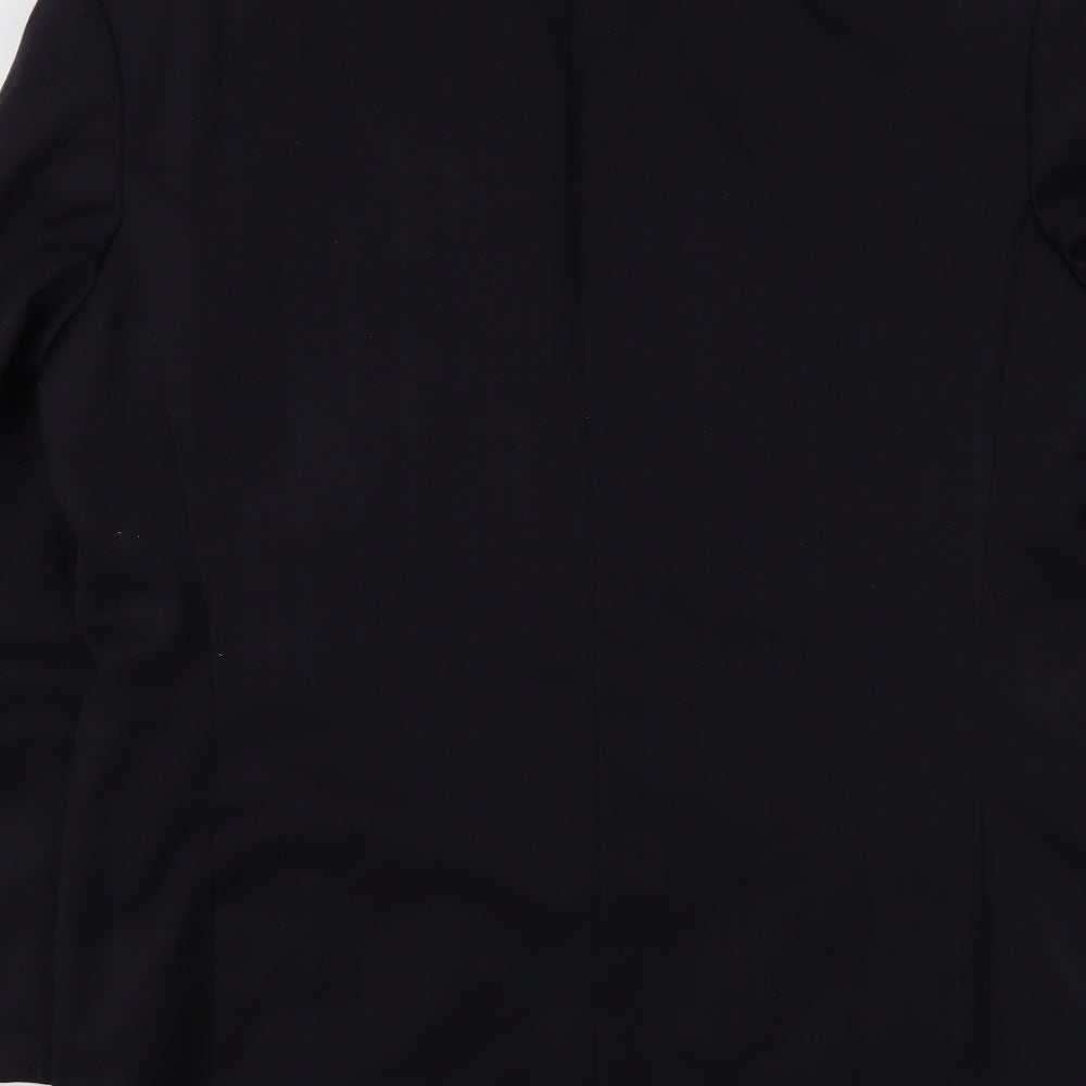 Mens UK Size 40 Marks and Spencer Regular Blue Suit Jacket