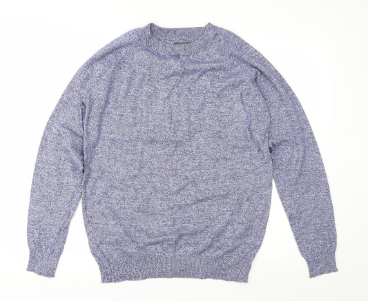 Primark Mens Blue  Knit Pullover Jumper Size S