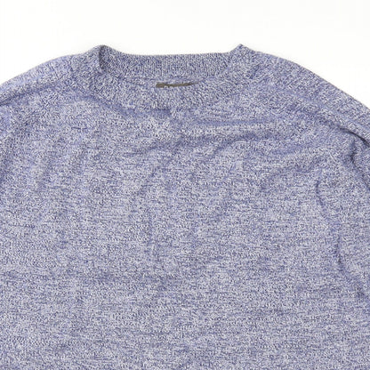 Primark Mens Blue  Knit Pullover Jumper Size S