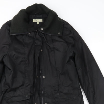 Alibi Womens Black   Overcoat Coat Size 14