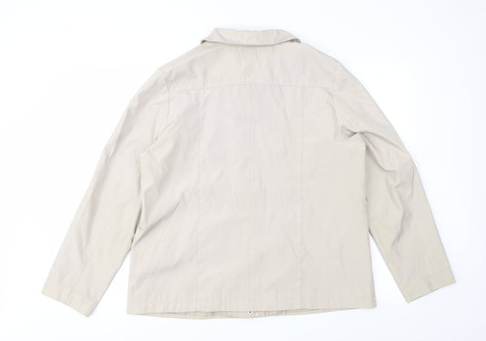 Womens UK Size M Bonmarché Beige Jacket