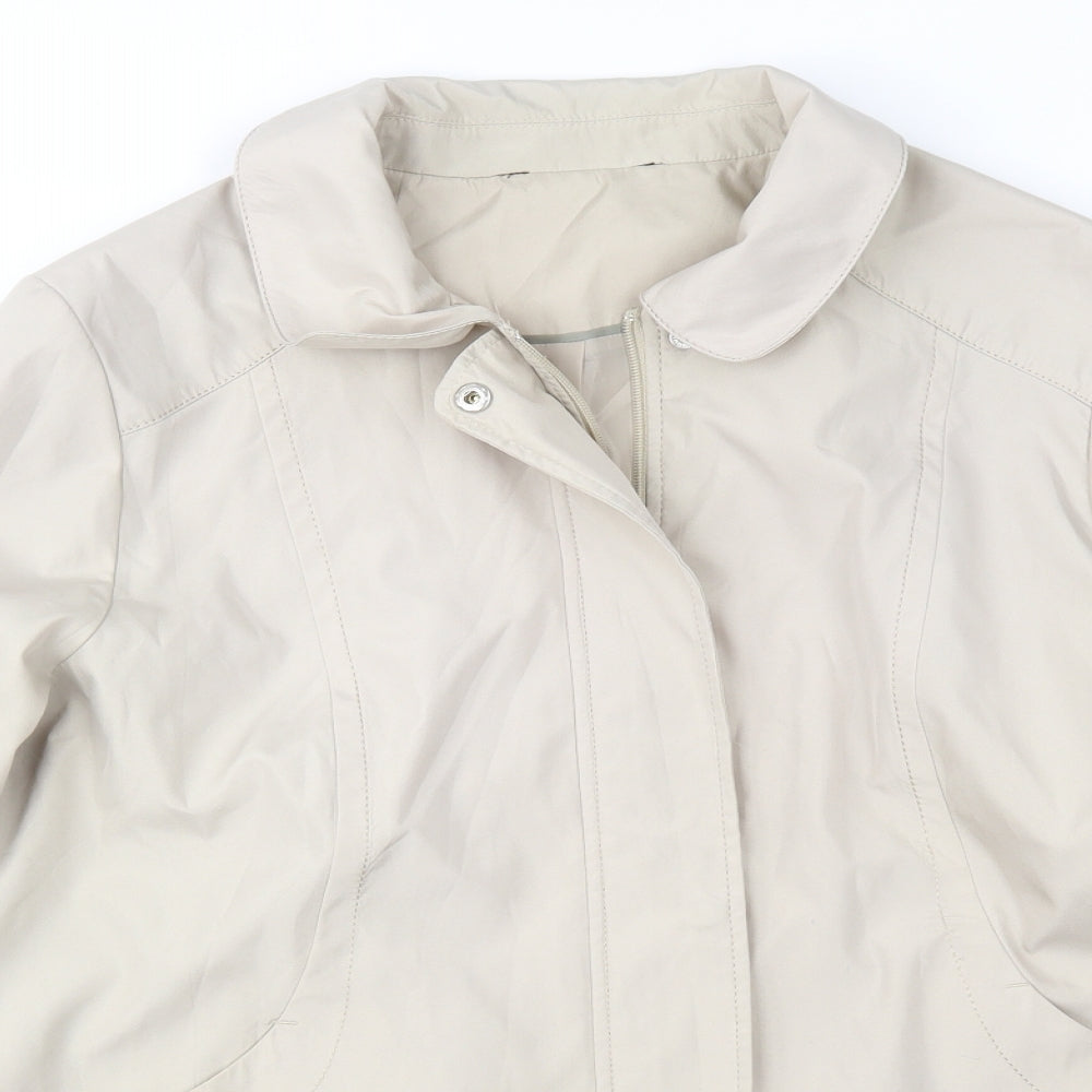 Womens UK Size M Bonmarché Beige Jacket