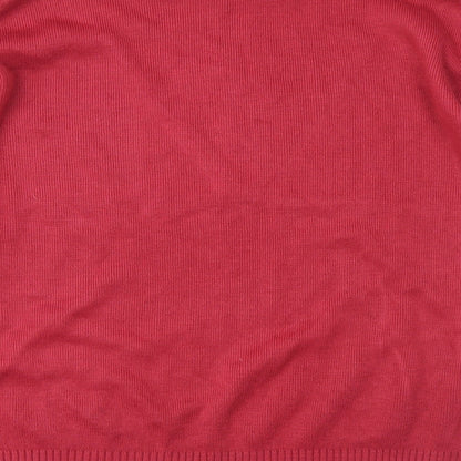 Merry Gold Womens Pink  Knit Pullover Jumper Size L