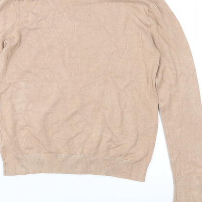 Dorothy Perkins Womens Brown  Knit Pullover Jumper Size 8