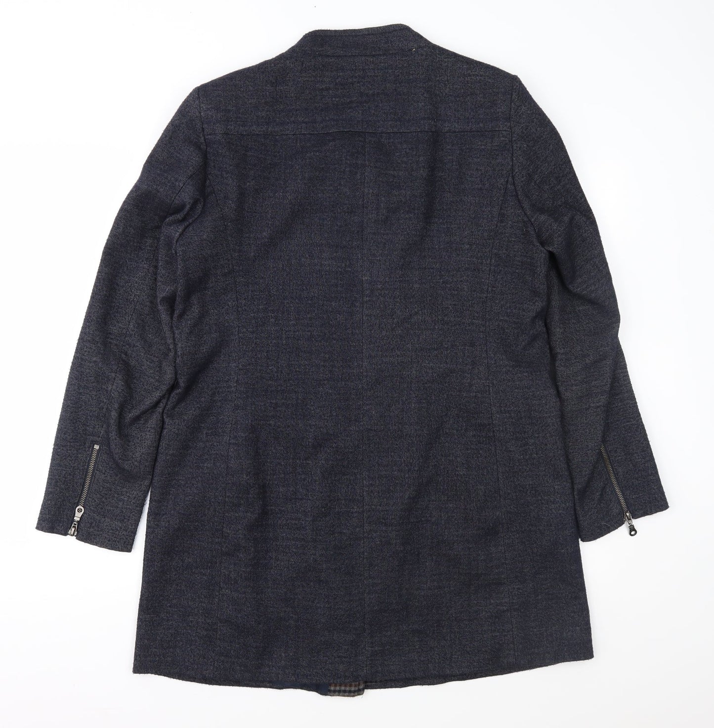 Womens UK Size 14 NEXT Blue Overcoat