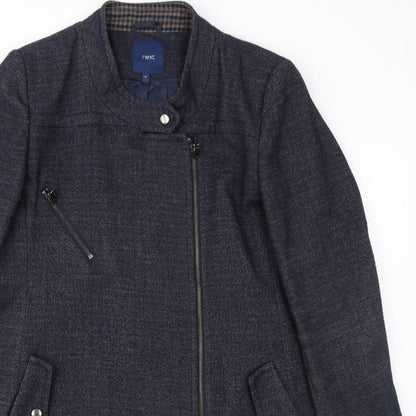 Womens UK Size 14 NEXT Blue Overcoat