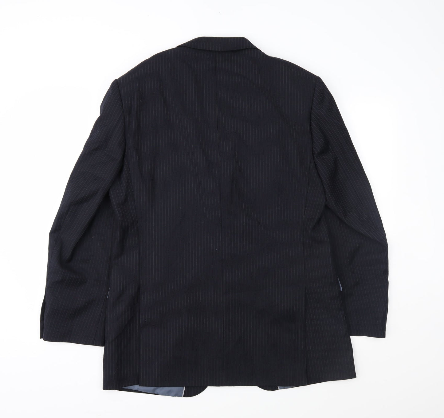 Mens UK Size 40 Marks and Spencer Regular Blue Suit Jacket