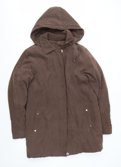 Balmoral Womens Brown   Anorak Coat Size 10
