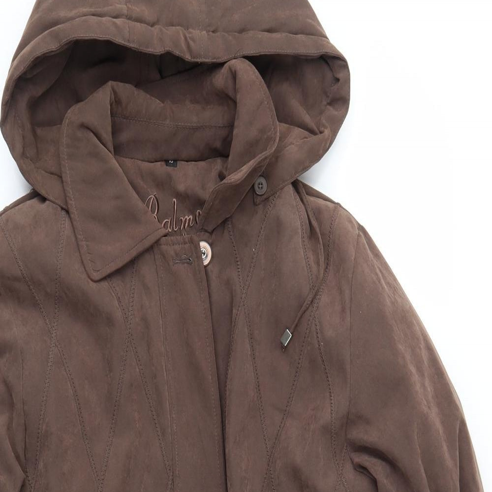 Balmoral Womens Brown   Anorak Coat Size 10