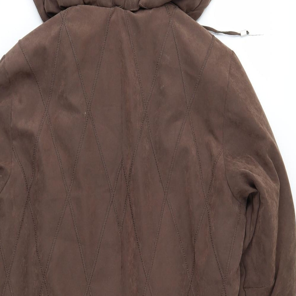 Balmoral Womens Brown   Anorak Coat Size 10