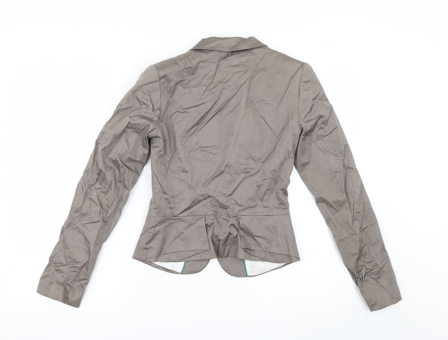 Womens UK Size 4 H&M Brown Jacket