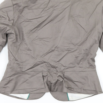 Womens UK Size 4 H&M Brown Jacket
