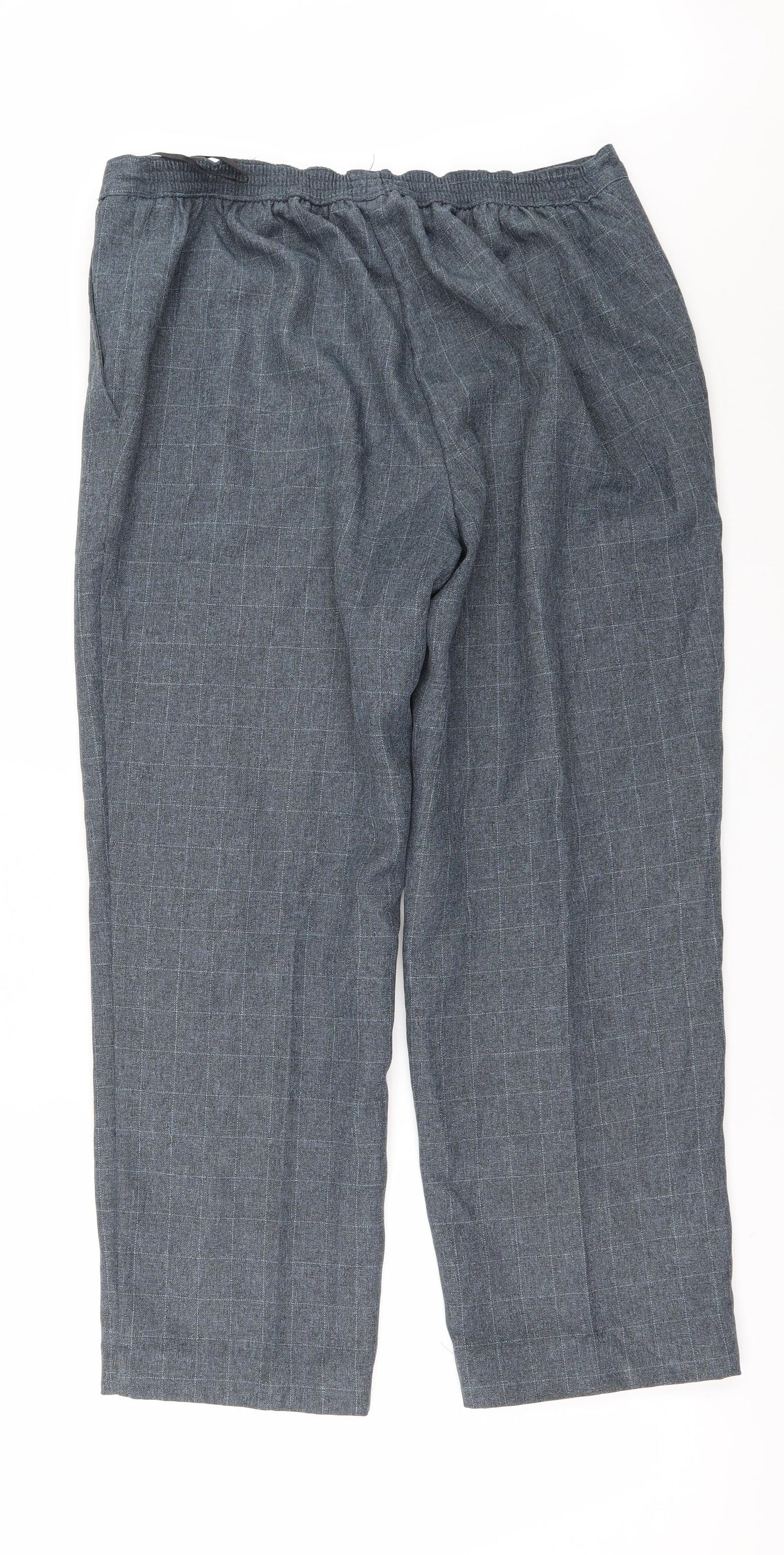 Womens UK Size 16 EWM Regular Fit  Green Trousers
