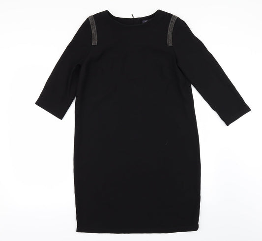 Marks and Spencer Womens Black   Pencil Dress  Size 10