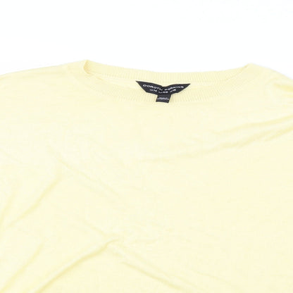 Dorothy Perkins Womens Yellow   Pullover Jumper Size 18