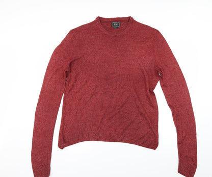 F&F Mens Red   Pullover Jumper Size S