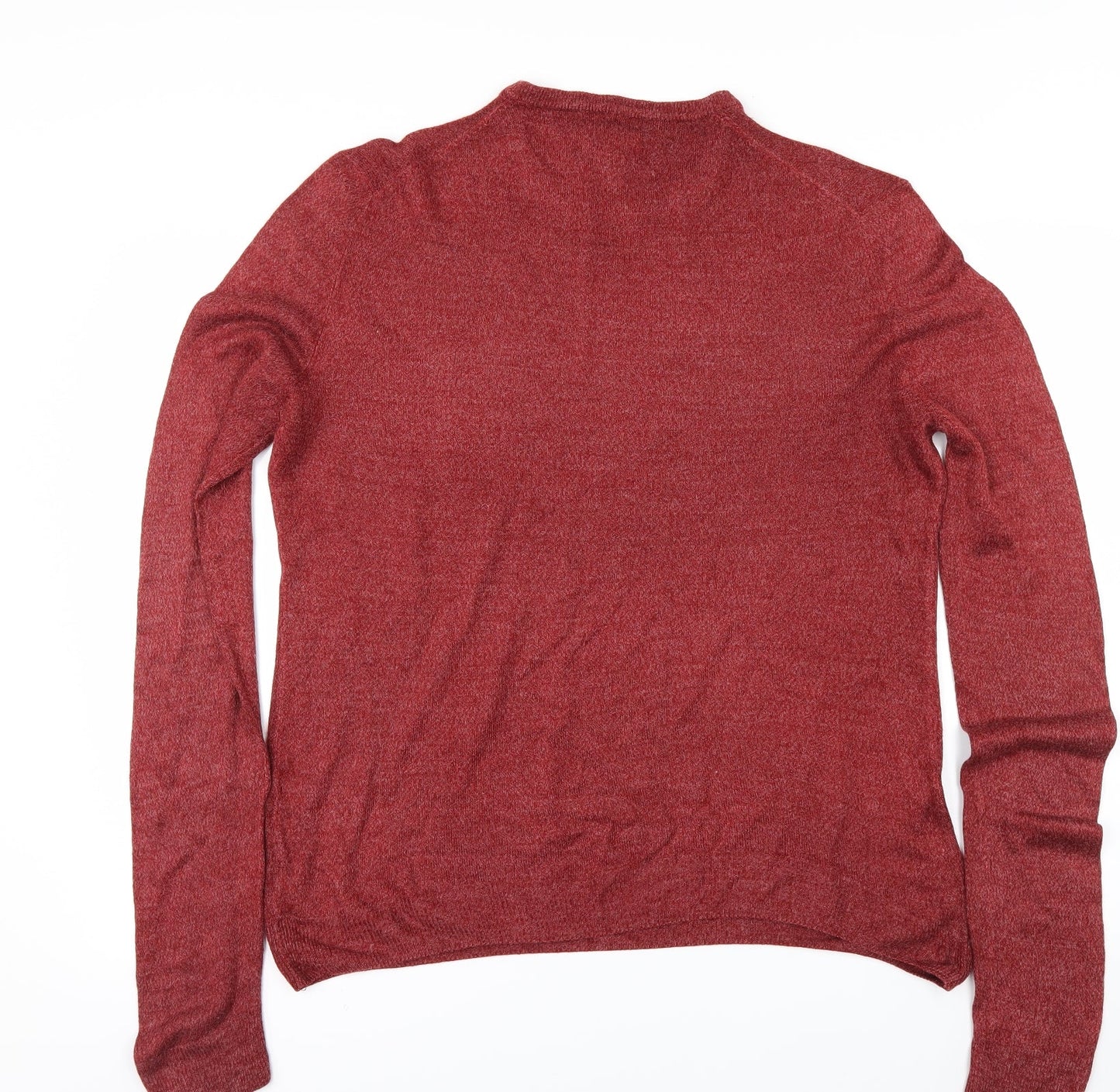 F&F Mens Red   Pullover Jumper Size S