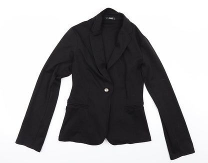 Womens UK Size 10 Quiz Black Jacket