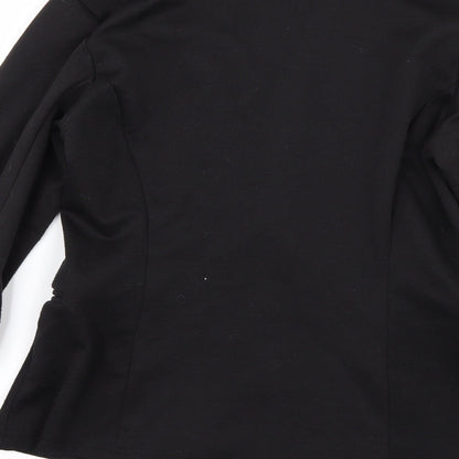 Womens UK Size 10 Quiz Black Jacket