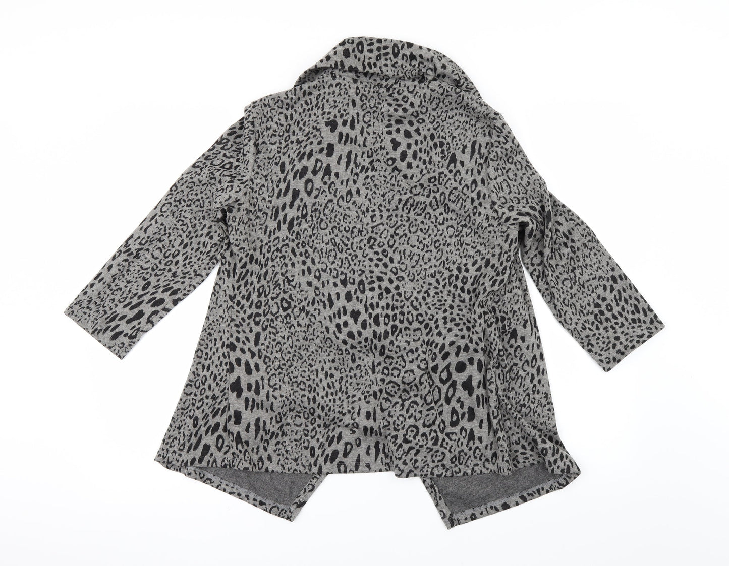 Marks and Spencer Womens Beige Animal Print  Pullover Jumper Size 12
