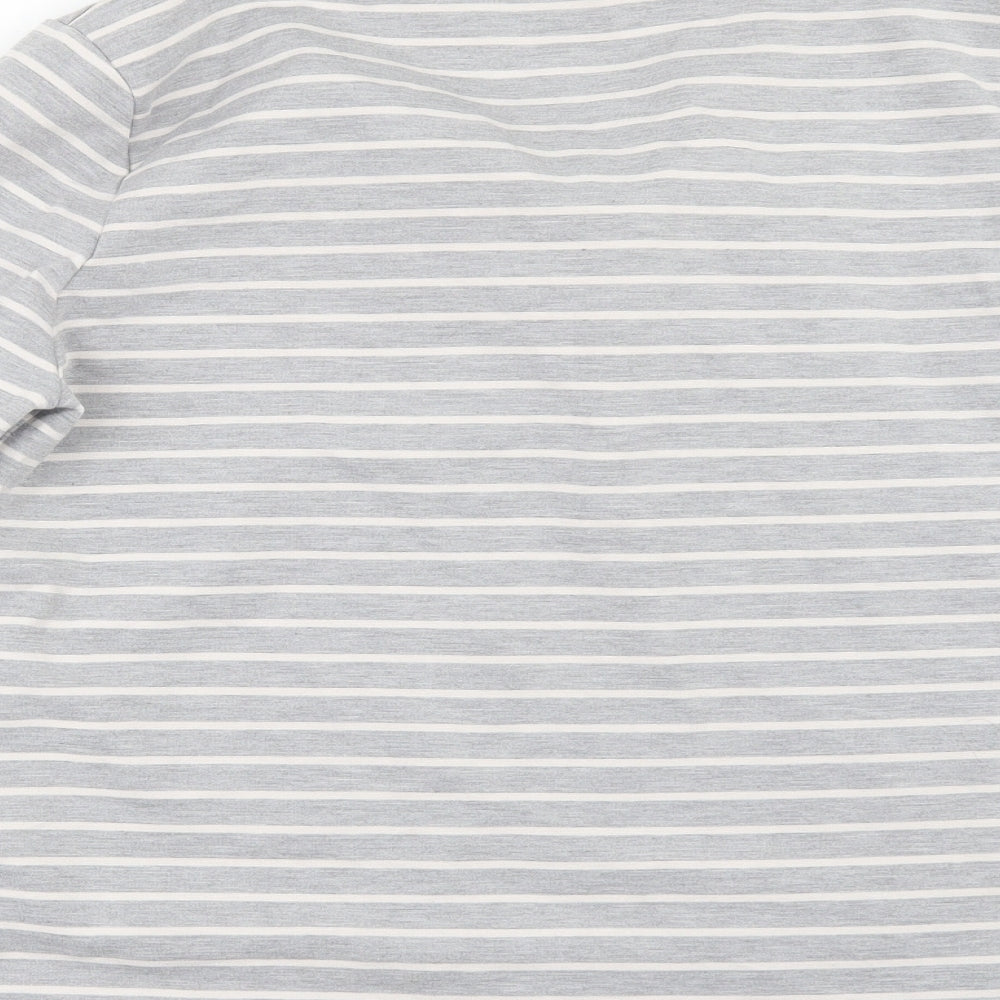Principles Womens Grey Striped  Pullover Jumper Size 16