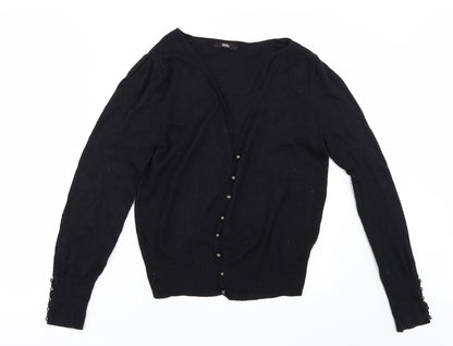 Marks and Spencer Womens Black   Cape Jumper Size 10