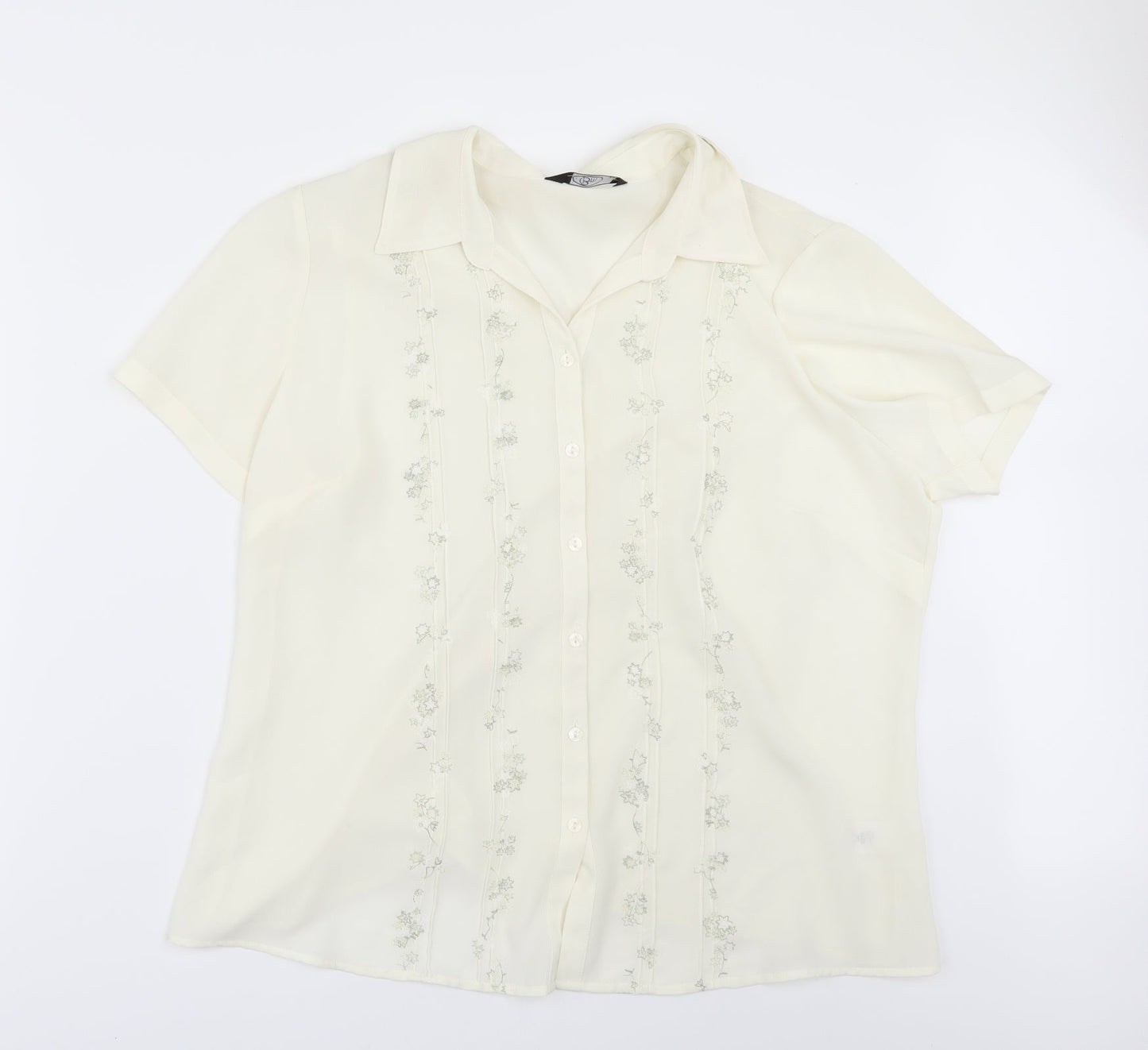 Womens UK Size 20 BM  Basic Button-Up