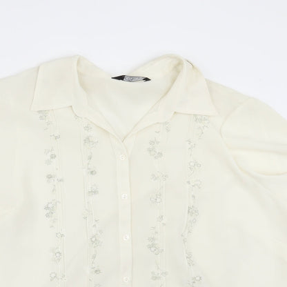 Womens UK Size 20 BM  Basic Button-Up