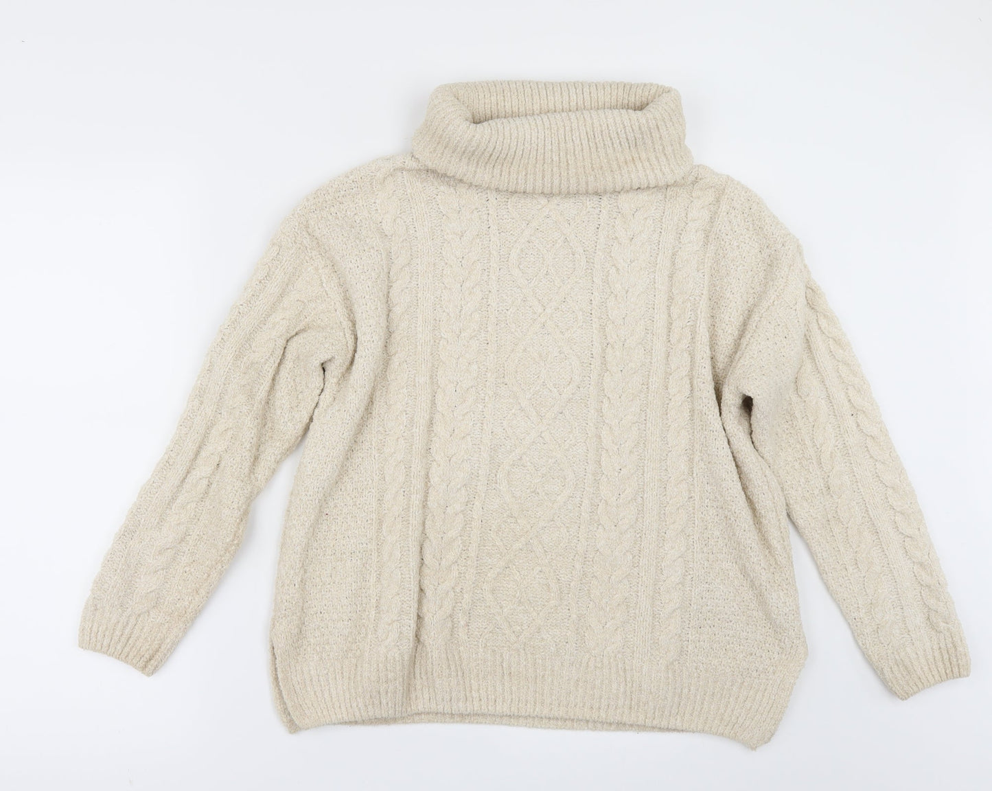 George Womens Beige   Pullover Jumper Size S