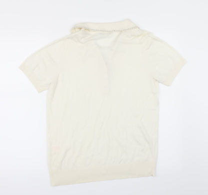 Wissmach Womens Ivory   Pullover Jumper Size 14