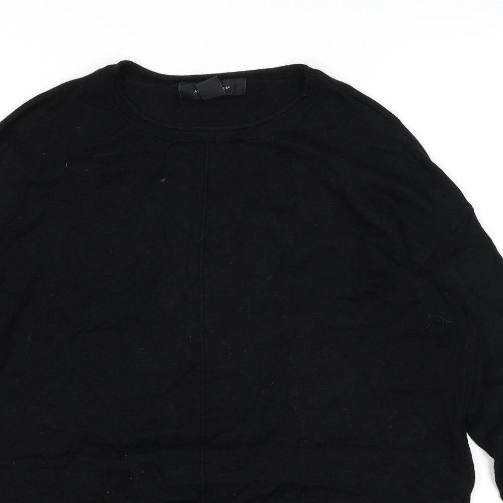 Atmosphere Womens Black  Knit Pullover Jumper Size 8