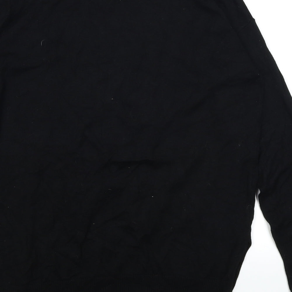 Atmosphere Womens Black  Knit Pullover Jumper Size 8