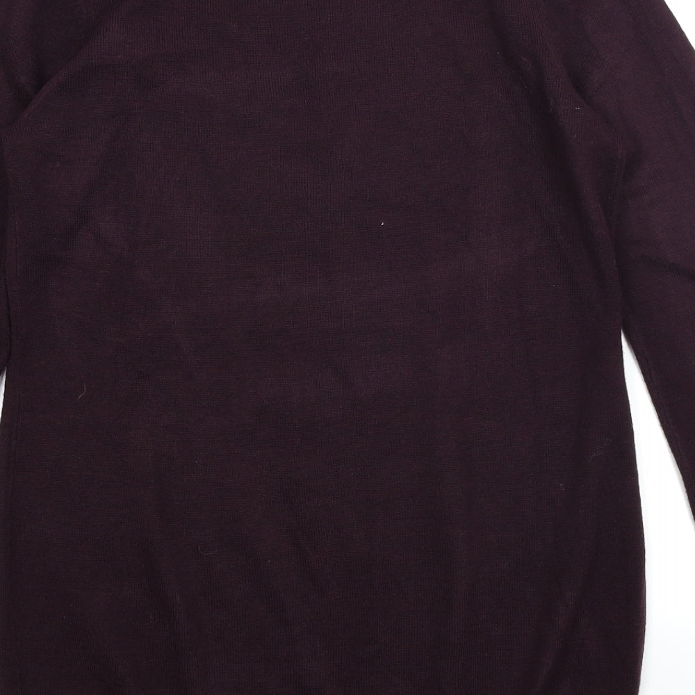 Dorothy Perkins Womens Purple   Pullover Jumper Size 12