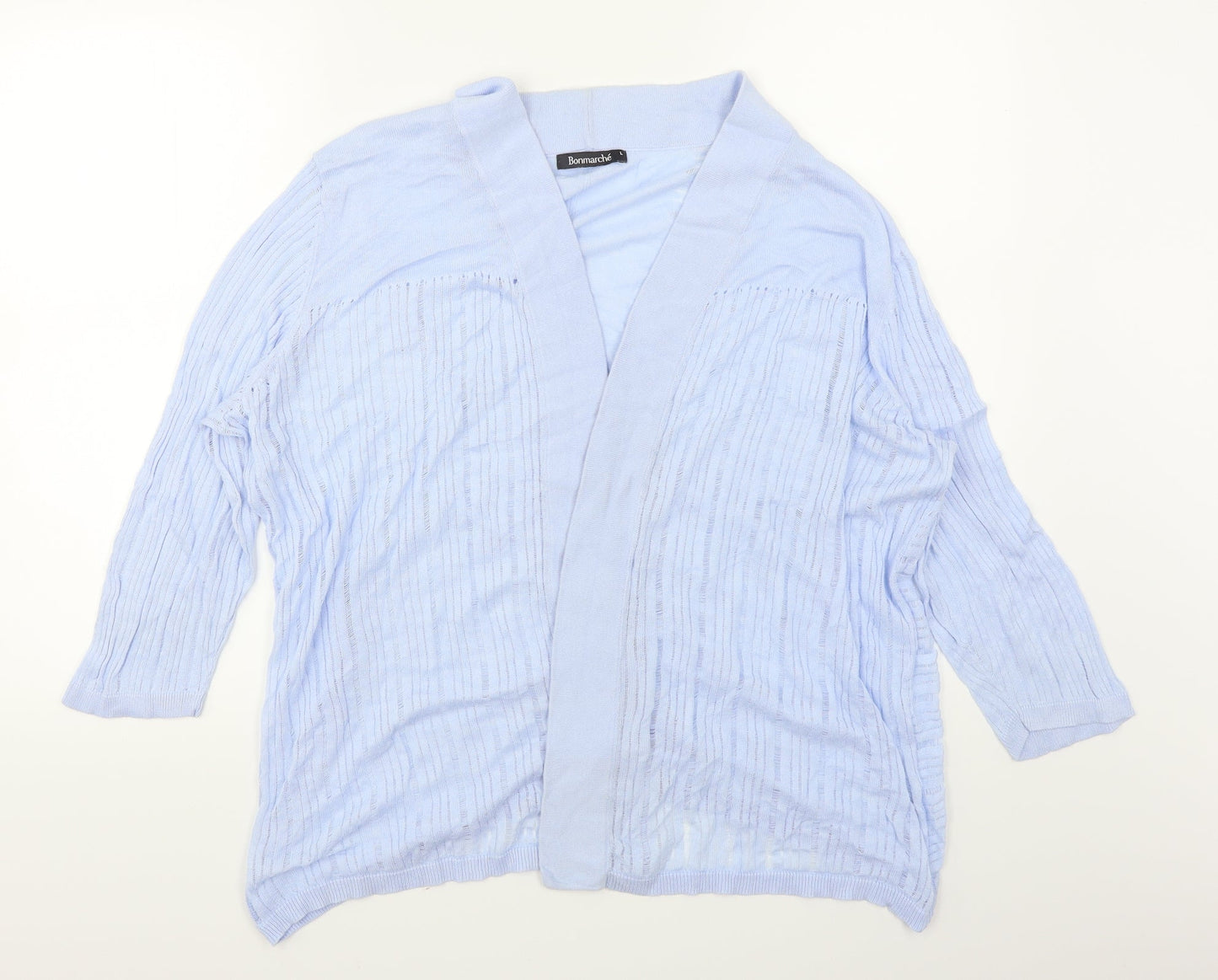 Bonmarché Womens Blue   Cardigan Jumper Size L