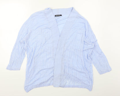 Bonmarché Womens Blue   Cardigan Jumper Size L