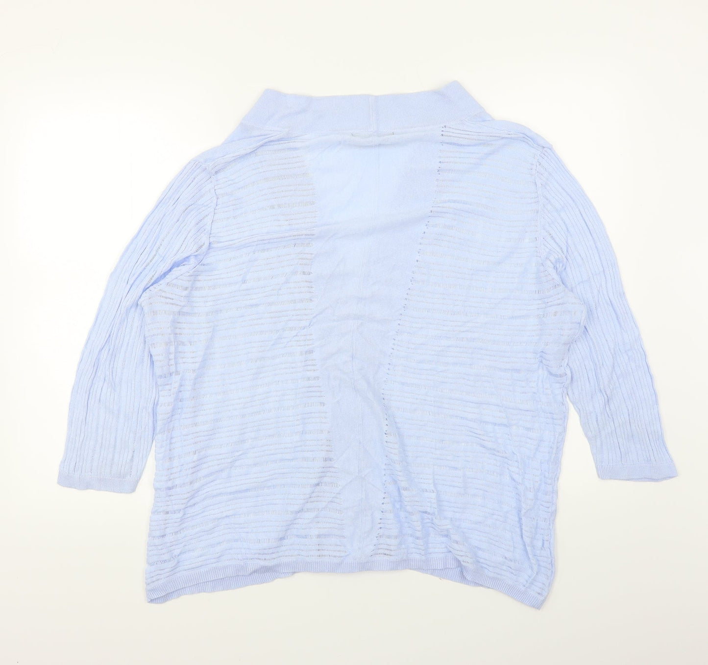Bonmarché Womens Blue   Cardigan Jumper Size L