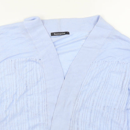 Bonmarché Womens Blue   Cardigan Jumper Size L