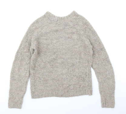 Primark Womens Beige  Knit Pullover Jumper Size 4