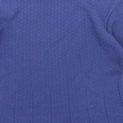 Ivy Womens Blue  Knit Basic T-Shirt Size M
