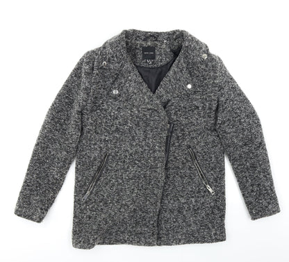 Womens UK Size 10 New Look Grey Jacket