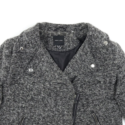 Womens UK Size 10 New Look Grey Jacket