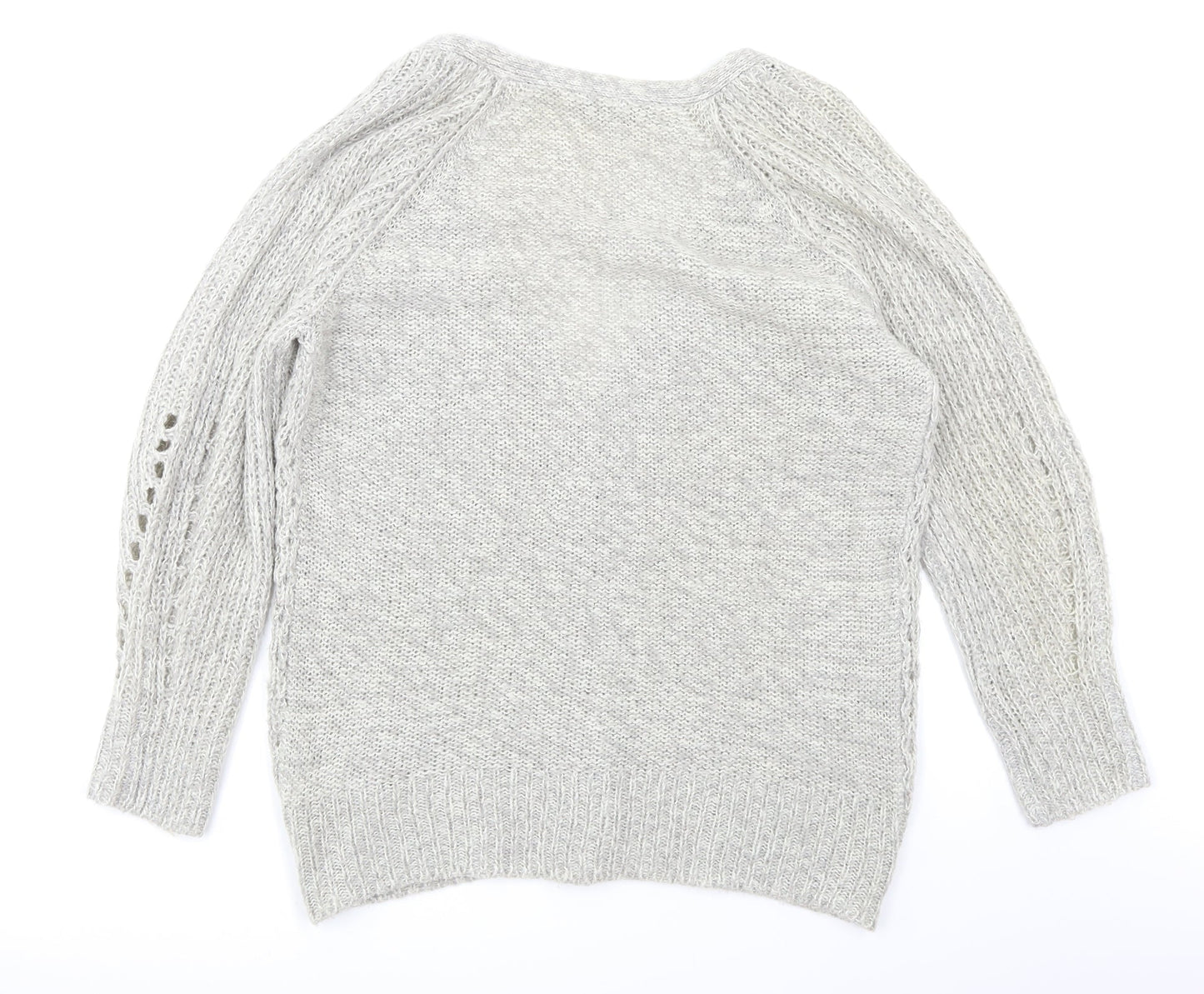 Dorothy Perkins Womens Grey   Cardigan Jumper Size 12