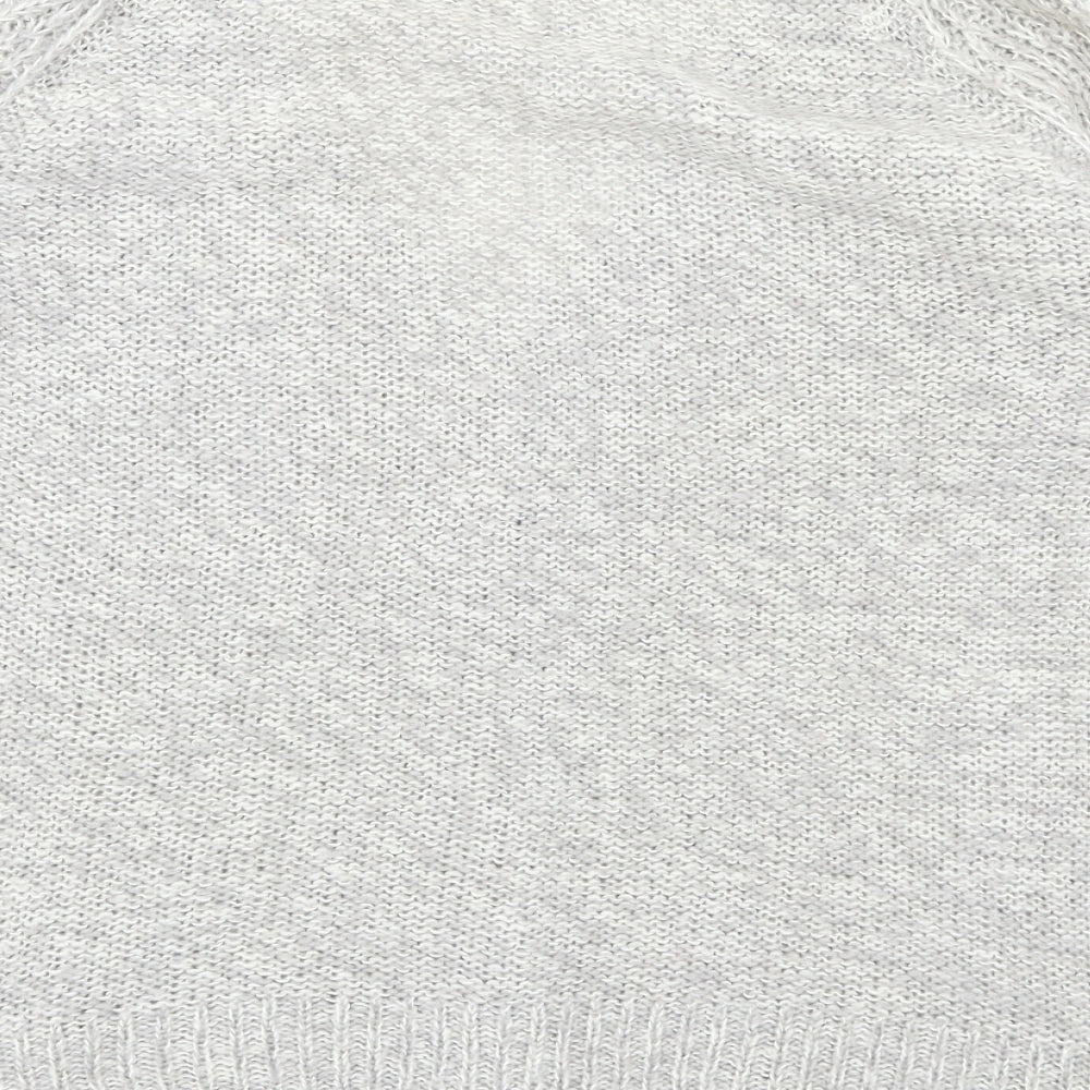 Dorothy Perkins Womens Grey   Cardigan Jumper Size 12
