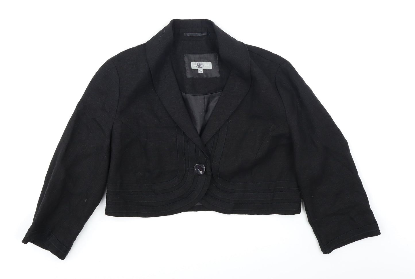 Per Una Womens Black   Jacket  Size 12