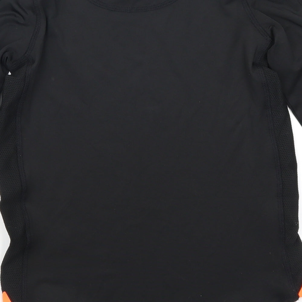 George Boys Black   Basic T-Shirt Size 5-6 Years  - Unlimited Future