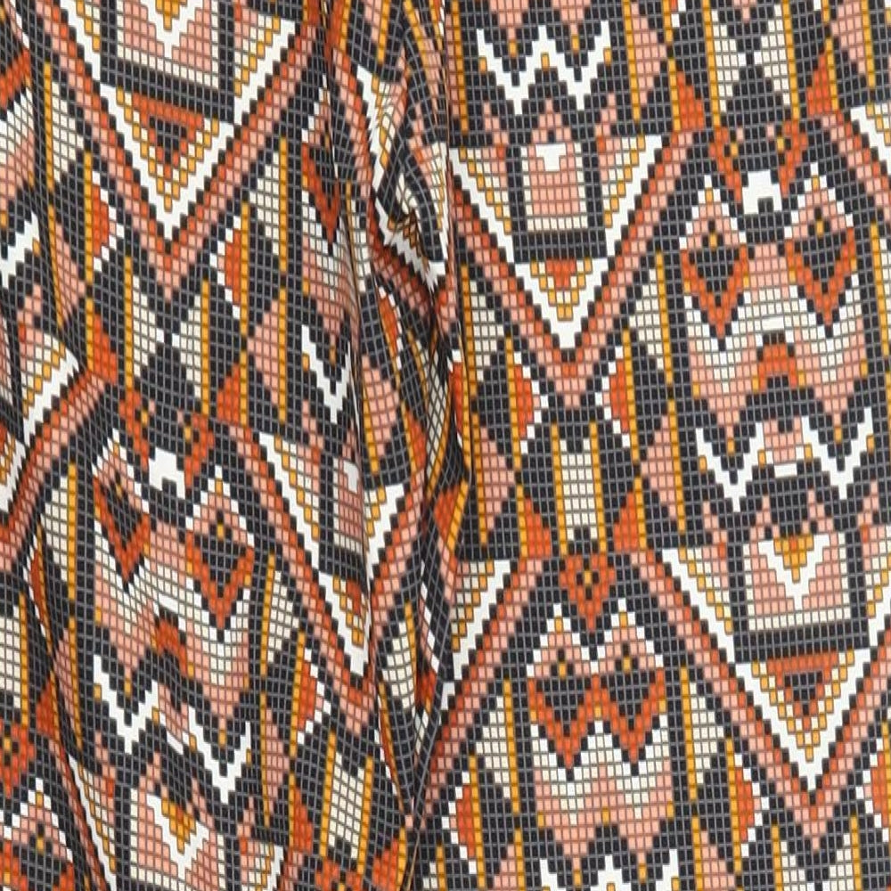 Womens UK Size 8 H&M Regular Fit  Orange Trousers