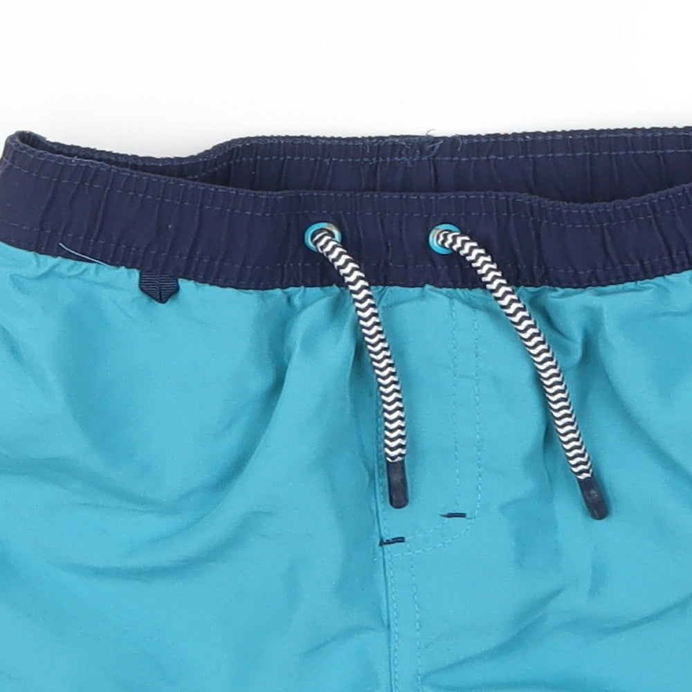 F&F Boys Blue   Bermuda Shorts Size 6-7 Years