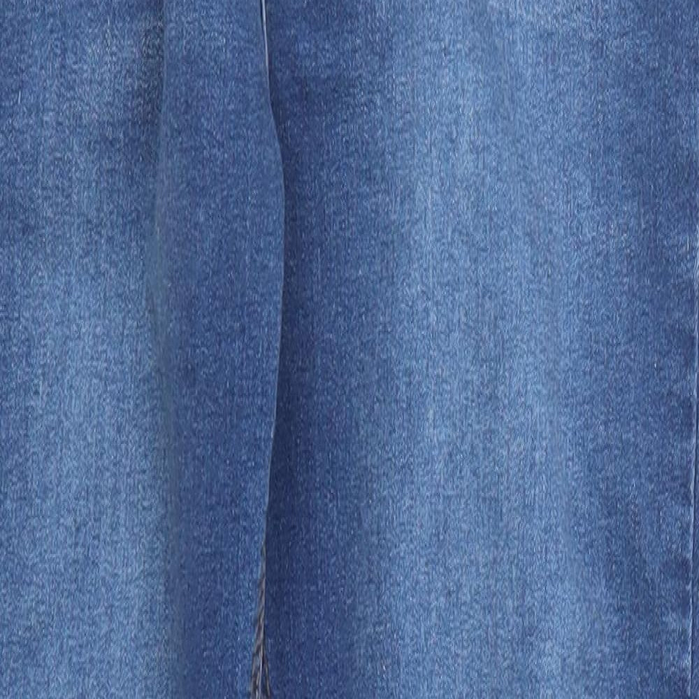 New Look Womens Blue  Denim Skinny Jeans Size 14 L25 in - Ankle Grazer