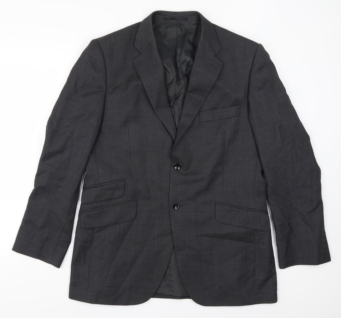 Mens UK Size 40 Howick Regular Grey Suit Jacket